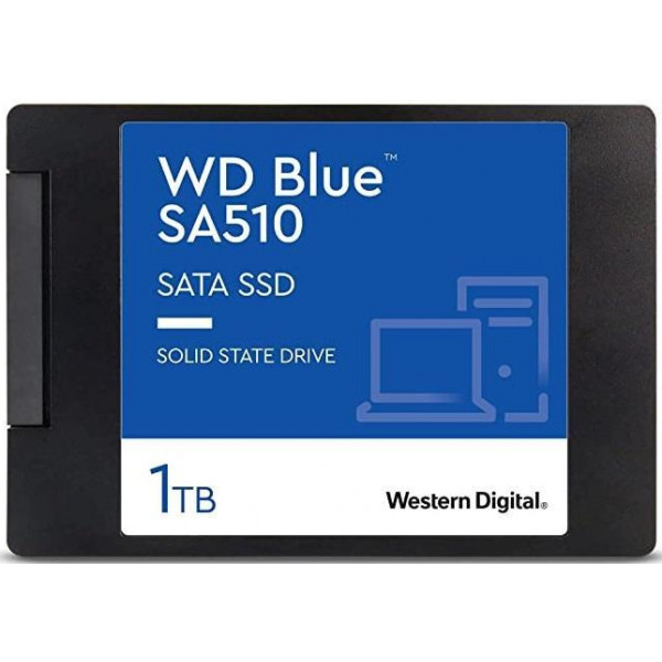 Фото - SSD-накопитель внутренний Western Digital SATA 2.5" 1TB Blue SA510 (WDS100T3B0A)