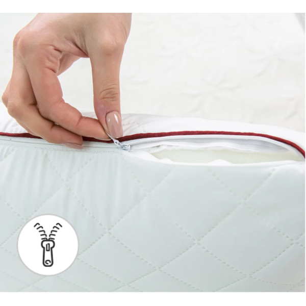 Фото - Подушка ортопедическая MirSon №4005 Steep Line Jojo WoMen 59х43х10 см (2200006422136)