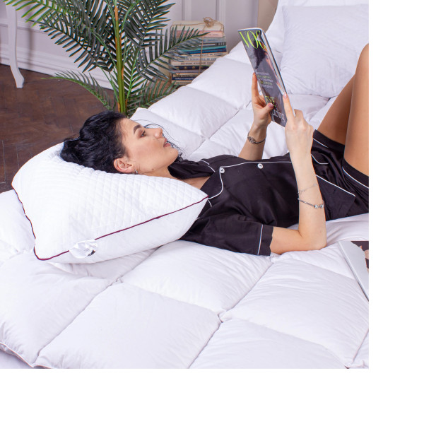 Фото - Подушка ортопедическая MirSon №4005 Steep Line Jojo WoMen 59х43х10 см (2200006422136)