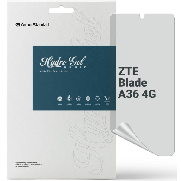 Фото - Защитная пленка для смартфона Armorstandart Matte for ZTE Blade A36 4G (ARM88881) Фото - Защитная пленка для смартфона Armorstandart Matte for ZTE Blade A36 4G (ARM88881)