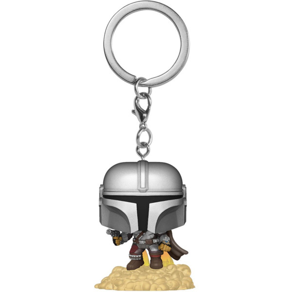 Фото - Брелок FUNKO POP: Mandalorian - Mandalorian w/ booster (889698530460)