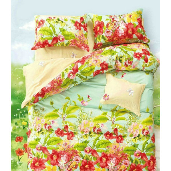 Фото - Комплект постельного белья Zastelli сатин 200х220 см персиковый (2251) Фото - Комплект постельного белья Zastelli сатин 200х220 см персиковый (2251)