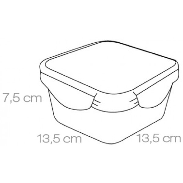 Фото - Емкость для хранения tescoma 892012 Freshbox 0.7 л