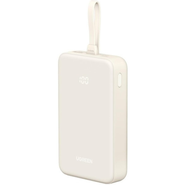 Фото - Батарея мобильная UGREEN 20000mAh 20W PD3.0/QC3.0, USB-A,USB-С IN/OUT, with build Type-C cable PB505 Powder (35340) Фото - Батарея мобильная UGREEN 20000mAh 20W PD3.0/QC3.0, USB-A,USB-С IN/OUT, with build Type-C cable PB505 Powder (35340)