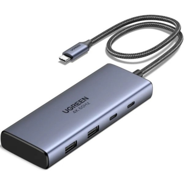 Фото - Хаб USB UGREEN USB 3.2 Type-C 2xUSB-A 3.2/2xUSB-C 3.2 2xHDMI Gray CM498 (45379) Фото - Хаб USB UGREEN USB 3.2 Type-C 2xUSB-A 3.2/2xUSB-C 3.2 2xHDMI Gray CM498 (45379)