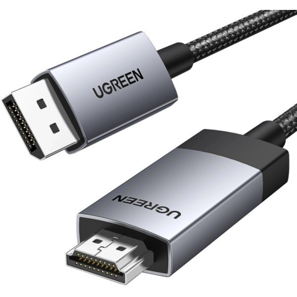 Фото - Кабель UGREEN DisplayPort M - M V1.2 144Hz &1080P/240Hz 3m DP119 Black (25491) Фото - Кабель UGREEN DisplayPort M - M V1.2 144Hz &1080P/240Hz 3m DP119 Black (25491)
