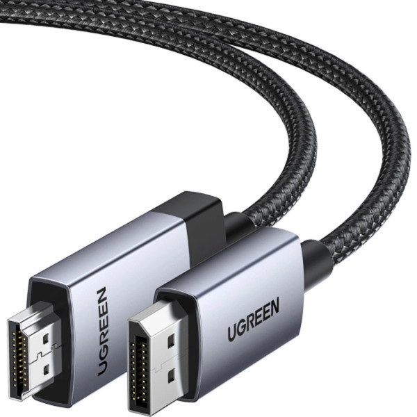 Фото - Кабель UGREEN DisplayPort M - M V1.2 144Hz &1080P/240Hz 3m DP119 Black (25491)