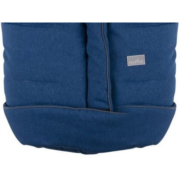 Фото - Конверт для коляски Nuvita 9605 Сuccioli Junior синий/кот/бежевый (NV9605CUCCIOLOJRELBLUE)