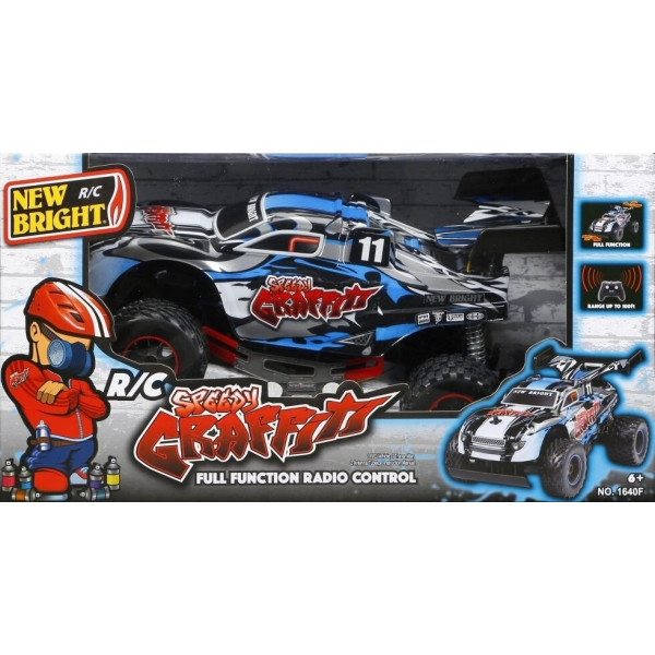 Фото - Радиоуправляемая машинка 1:16 New Bright GRAFFITI BUGGY (1640F)