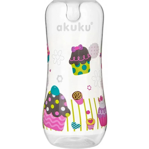 Фото - Бутылочка для кормления Akuku White 250 мл (A0005)