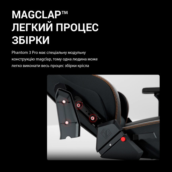Фото - Кресло для геймеров Anda Seat Phantom 3 Pro Size L Dark Grey Linen Fabric (AD18YC-06-GB-F)
