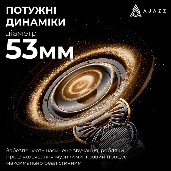 Фото - Гарнитура беспроводная игровая Ajazz AHM08 MAX 3-Mode White (AHM08-MAX-PWB)