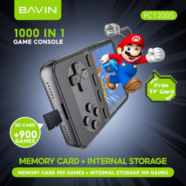 Фото - Батарея мобильная Bavin PC1200S 5000 mAh GAMING 20W Black (Y-PC1200S BK)