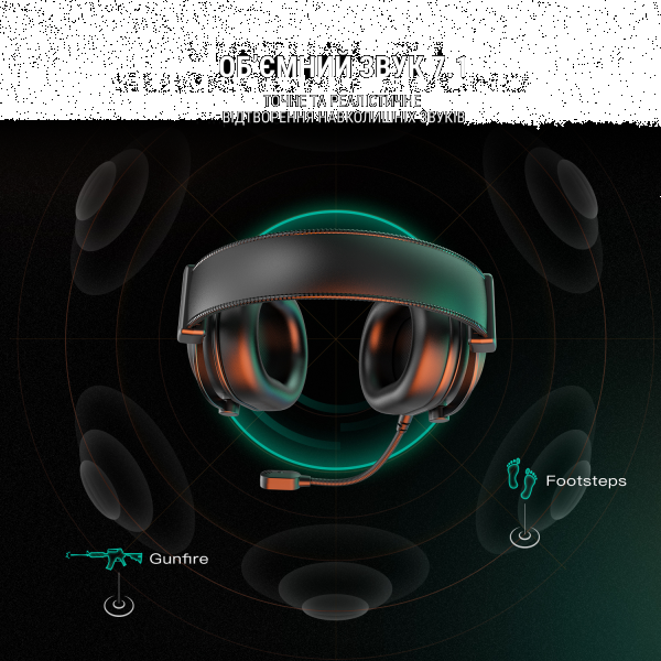 Фото - Гарнитура проводная игровая Fifine Black RGB (H6)