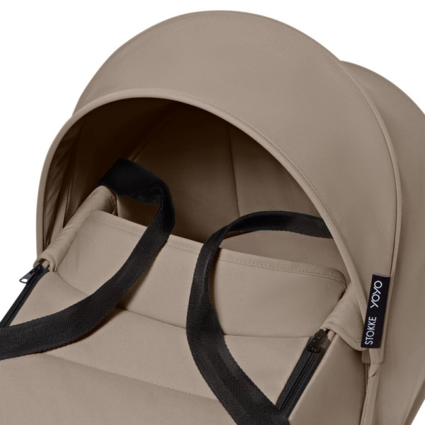 Фото - Люлька для коляски Stokke YOYO newborn shell Taupe (646304)