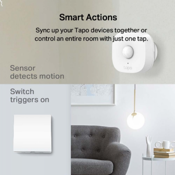 Фото - Кнопка LightSwitch для одноклавишного выключателя TP-Link Tapo S210
