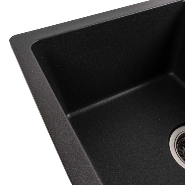 Фото - Мойка кухонная VALESO 6250 ZIRKONE матовый Морион