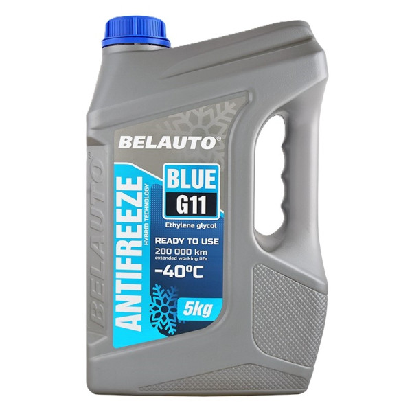 Фото - Антифриз BelAuto ANTIFREEZEE G11 BLUE 5 кг (AF1650)
