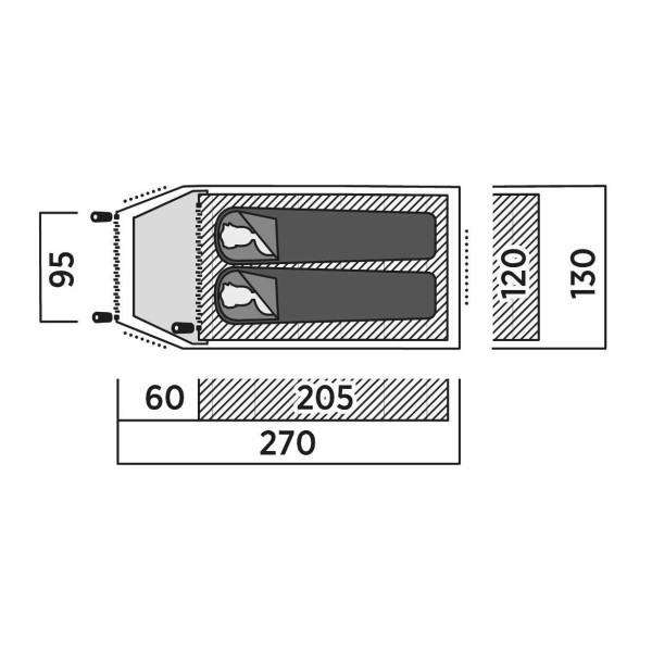 Фото - Палатка Easy Camp Setesdal 2 (120476)