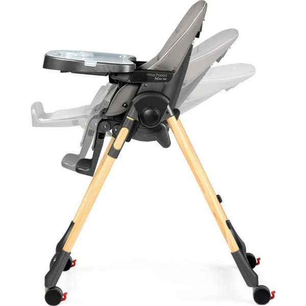 Фото - Стульчик для кормления трансформер Peg-Perego Prima Pappa Follow Me Amblance Ice (IH01000002BL73)