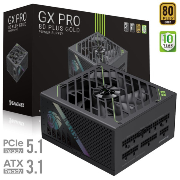 Фото - Блок питания для ПК Gamemax GX PRO 850G