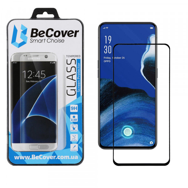 Фото - Защитное стекло для смартфона BeCover OPPO Reno2 Z Black (704551)