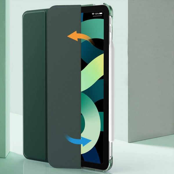Фото - Чехол для планшета BeCover Tri Fold Hard for Apple iPad Air 11'' (M2)/iPad Air 11'' (M3) Dark Green (711414)