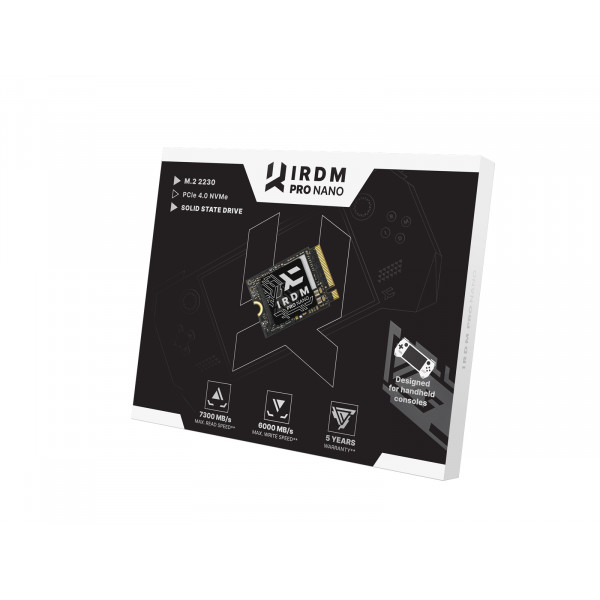 Фото - SSD-накопитель внутренний Goodram IRDM Pro Nano M.2 2230 512GB PCIe 4.0 x4 3D NAND (IRP-SSDPR-P44N-512-30)