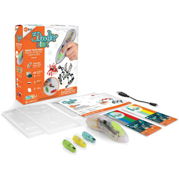 Фото - 3D-ручка 3Doodler Start Hexbug (8SPSRBUG3E)