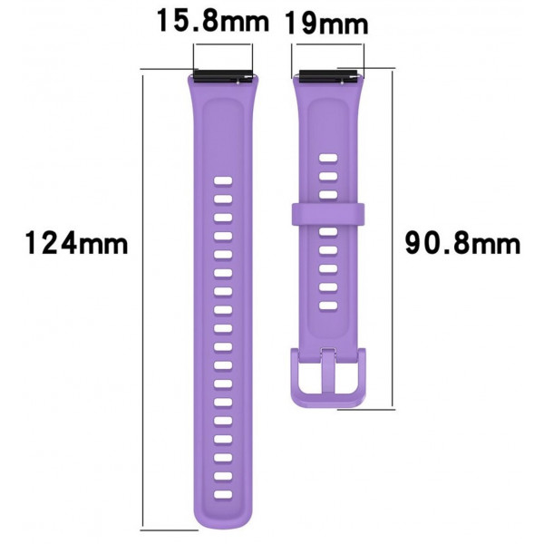 Фото - Ремешок для фитнес-браслета BeCover for Huawei Band 7/Honor Band 7 Black (709456)