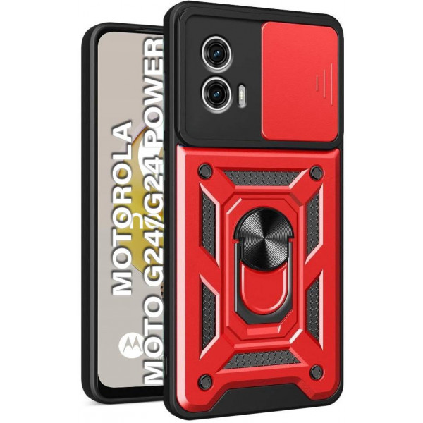 Фото - Чехол для смартфона BeCover Military for Motorola Moto G24/G24 Power Red (710725)