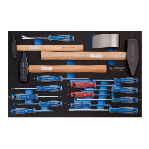 Фото - Набор инструментов KING TONY 17 шт. (9-91217MRV) Фото - Набор инструментов KING TONY 17 шт. (9-91217MRV)