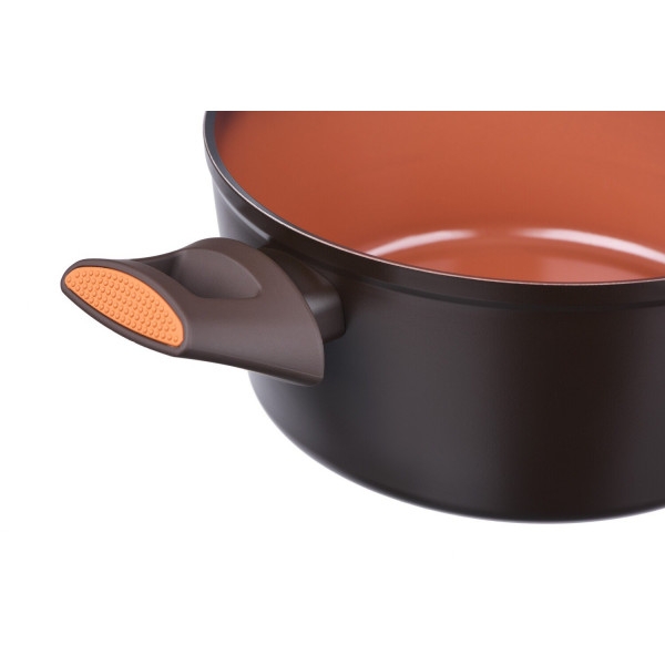 Фото - Кастрюля Ardesto Terra Nature 2.1 л Orang/Brown (AR2721CA)