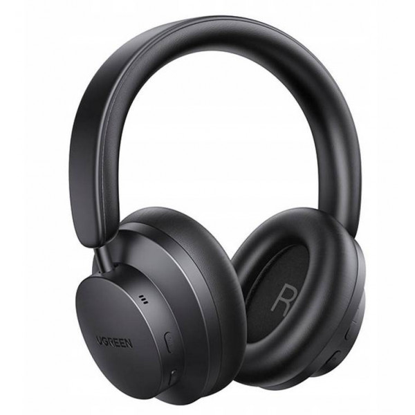 Фото - Наушники полноразмерные беспроводные UGREEN HP106 HiTune Max3 Hybrid Active Noise-Cancelling Headphones Black (90422)