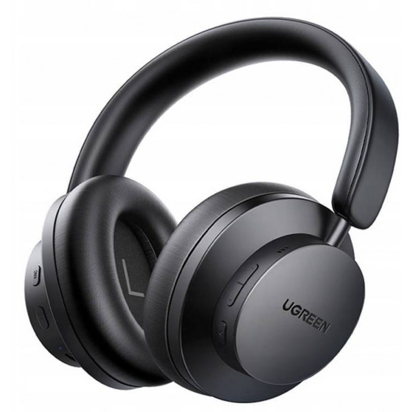 Фото - Наушники полноразмерные беспроводные UGREEN HP106 HiTune Max3 Hybrid Active Noise-Cancelling Headphones Black (90422)