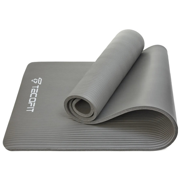 Фото - Коврик для йоги и фитнеса TECOFIT 183х61х1 см NBR Grey (TOP20106462)