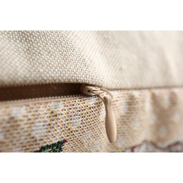 Фото - Подушка декоративная Прованс Alicia бабочки и цветы 45х45 см (021823)