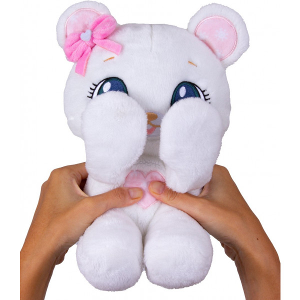 Фото - Мягкая игрушка животное Peekapets БЕЛЫЙ МЕДВЕДЬ (907874)