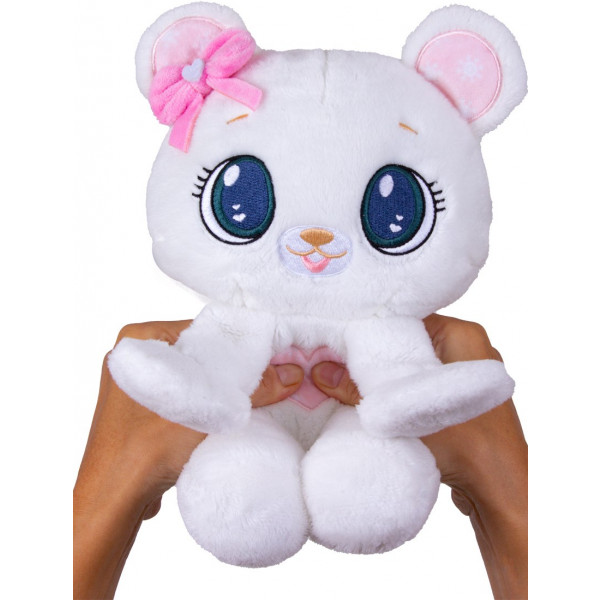 Фото - Мягкая игрушка животное Peekapets БЕЛЫЙ МЕДВЕДЬ (907874)