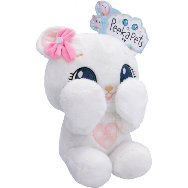 Фото - Мягкая игрушка животное Peekapets БЕЛЫЙ МЕДВЕДЬ (907874)