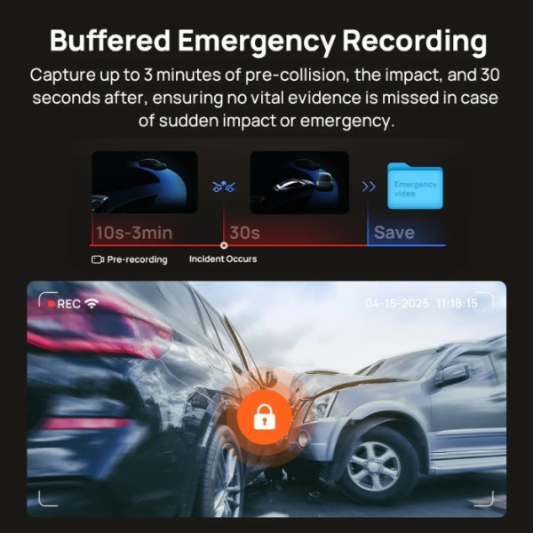 Фото - Видеорегистратор 70mai Dash Cam 4K T800-2 2562Gb Premium Set