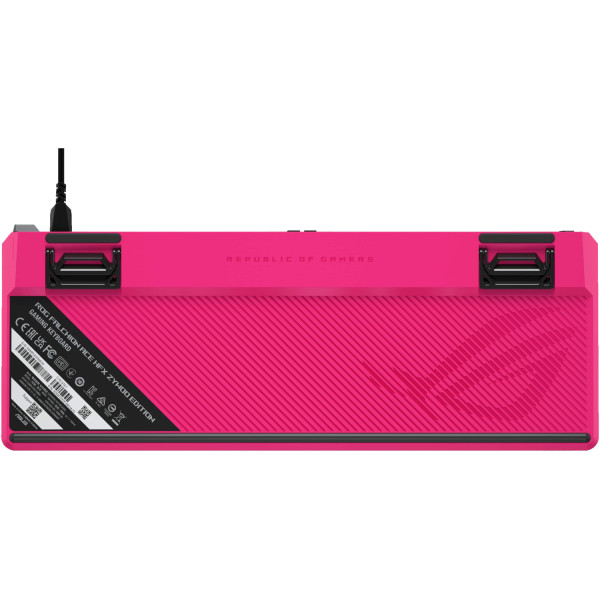 Фото - Клавиатура проводная игровая Asus ROG Falchion Ace HFX 68key HFX Magnetic Switches USB-A EN RGB, ZywOo Ed. (90MP04KE-BKUA20)