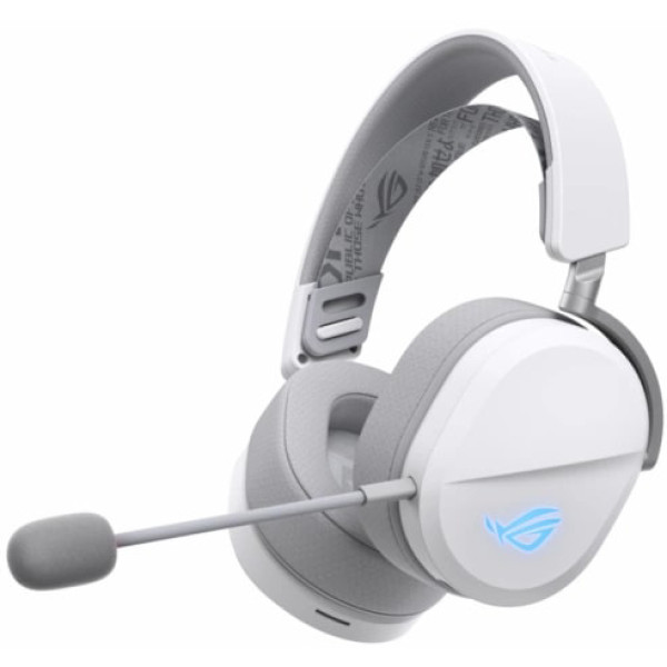 Фото - Гарнитура беспроводная игровая Asus ROG Pelta White (90YH0410-BHUA10) Фото - Гарнитура беспроводная игровая Asus ROG Pelta White (90YH0410-BHUA10)