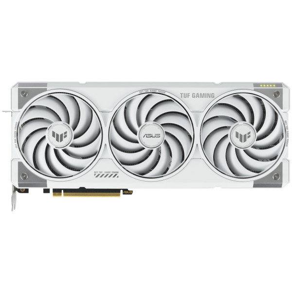 Фото - Видеокарта Asus GeForce RTX 5070 Ti 16GB GDDR7 TUF Gaming OC White (TUF-RTX5070TI-O16G-WHITE-GAMING)