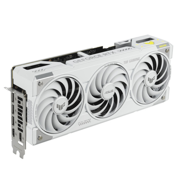 Фото - Видеокарта Asus GeForce RTX 5070 Ti 16GB GDDR7 TUF Gaming OC White (TUF-RTX5070TI-O16G-WHITE-GAMING)