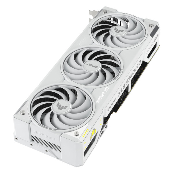 Фото - Видеокарта Asus GeForce RTX 5070 Ti 16GB GDDR7 TUF Gaming OC White (TUF-RTX5070TI-O16G-WHITE-GAMING)
