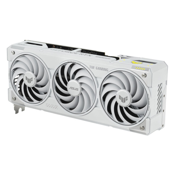 Фото - Видеокарта Asus GeForce RTX 5070 Ti 16GB GDDR7 TUF Gaming OC White (TUF-RTX5070TI-O16G-WHITE-GAMING)