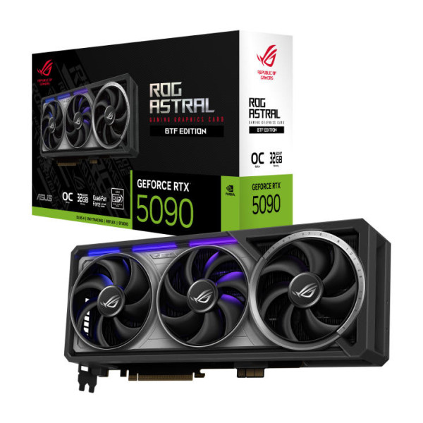 Фото - Видеокарта Asus GeForce RTX 5090 32GB GDDR7 OC BTF ROG-ASTRAL-RTX5090-O32G-BTF-GAMING