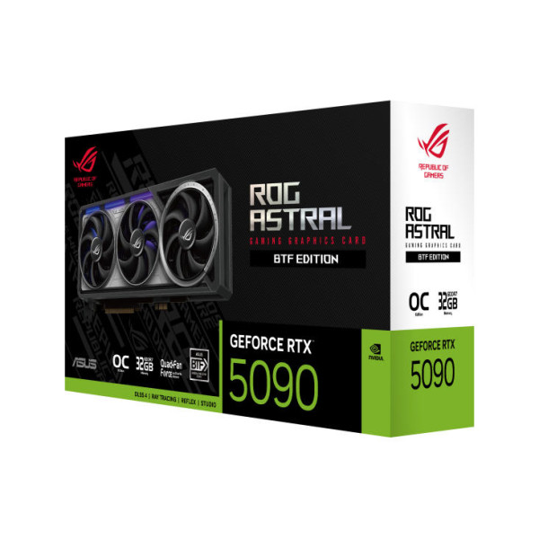 Фото - Видеокарта Asus GeForce RTX 5090 32GB GDDR7 OC BTF ROG-ASTRAL-RTX5090-O32G-BTF-GAMING