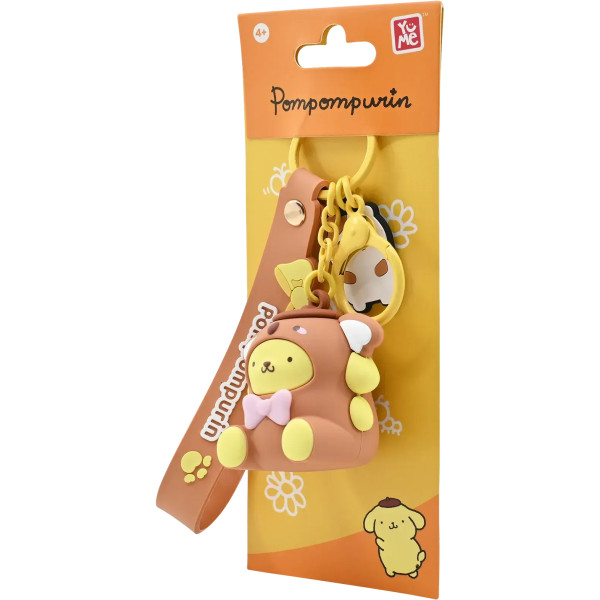 Фото - Брелок Hello Kitty Помпомпурин с животным (11545)